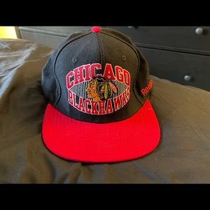 NWOT Reebok Chicago Blackhawks SnapBack Hat